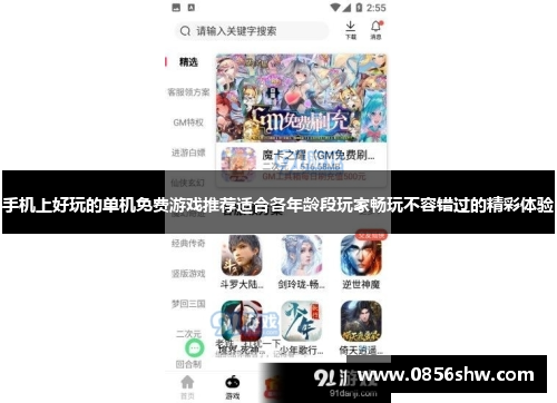 手机上好玩的单机免费游戏推荐适合各年龄段玩家畅玩不容错过的精彩体验